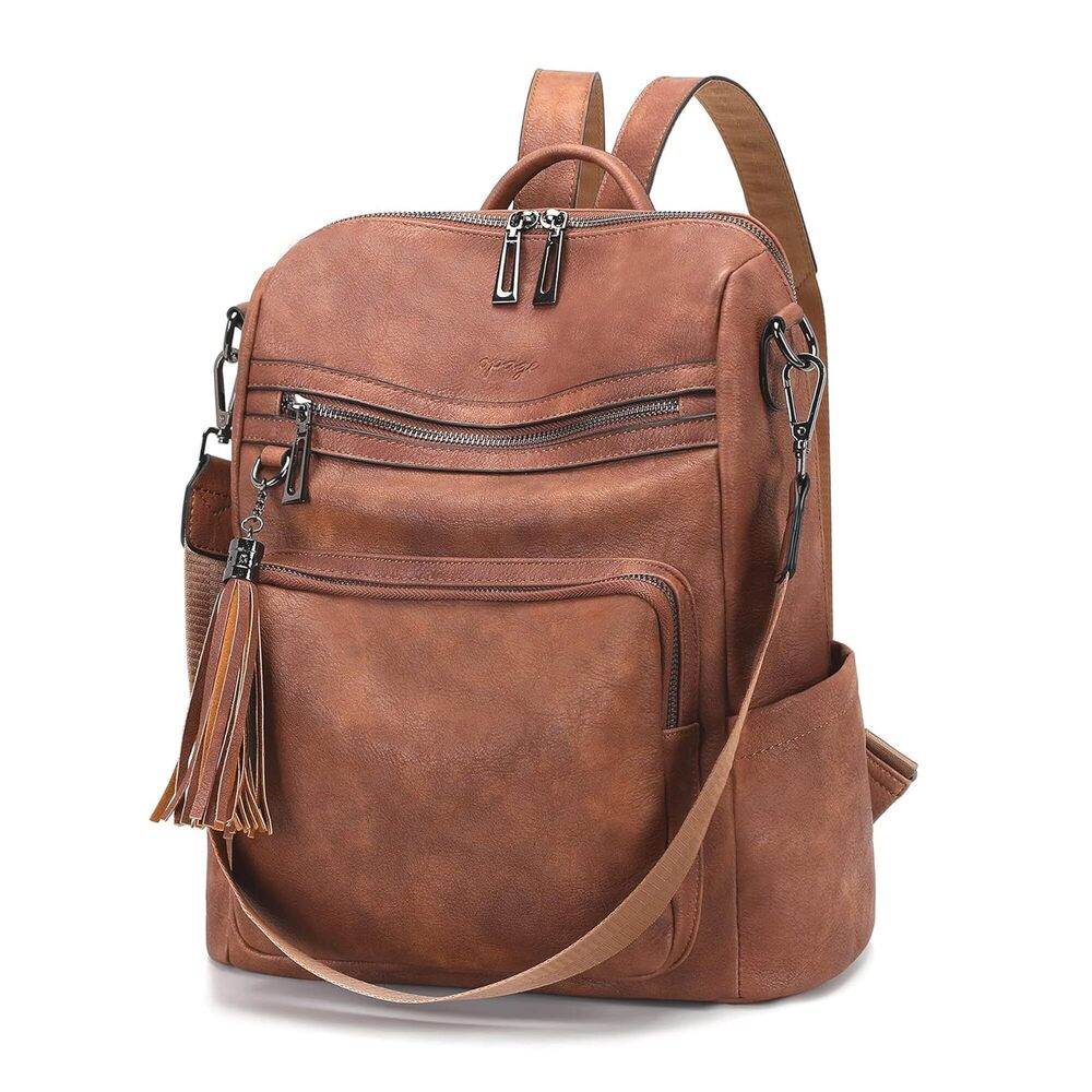 1866 Leather Backpack Purse Fashion Tassel Shoulder Bags Designer Large